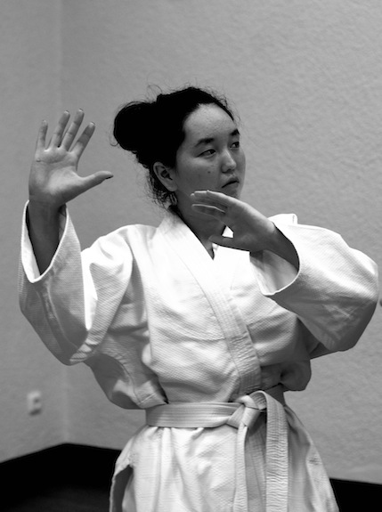 Im Training …